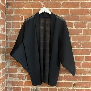 Sheer black kimono *from Japan